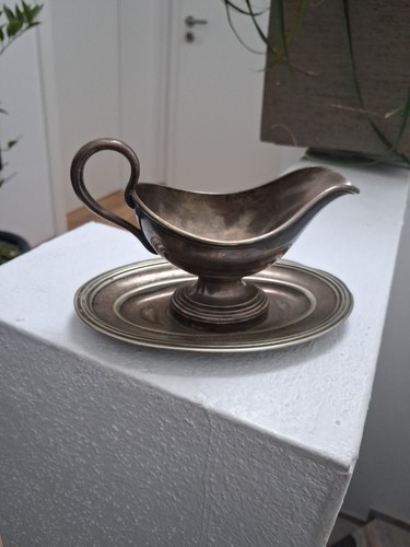 Cristofle sauciere versilbert - cristofle,