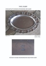 Tafelsilber vor 1945  Tablett