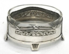 Ovale Saliere Jugendstil mit